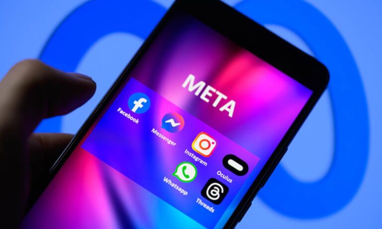 meta-social-media-icons-are-being-displayed-on-a-smartphone